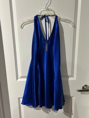 Colesce Couture Lingerie - Vibrant Blue Slip